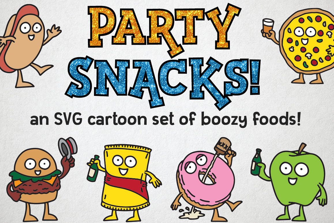 Party Snacks cartoons example image 1