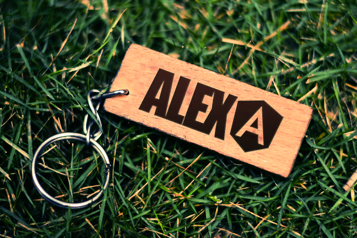 Your Name Keychain PSD Mockup example image 1