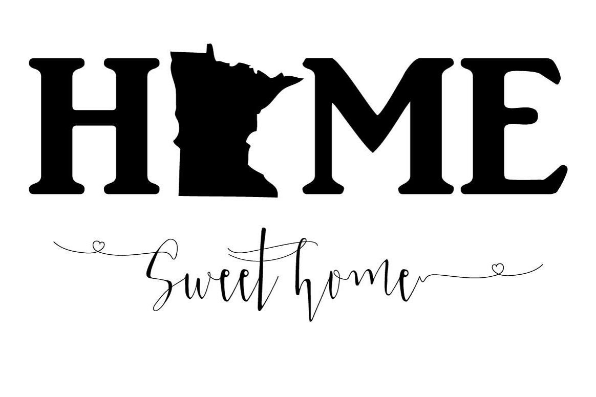 Download Home Sweet Home Minnesota SVG File