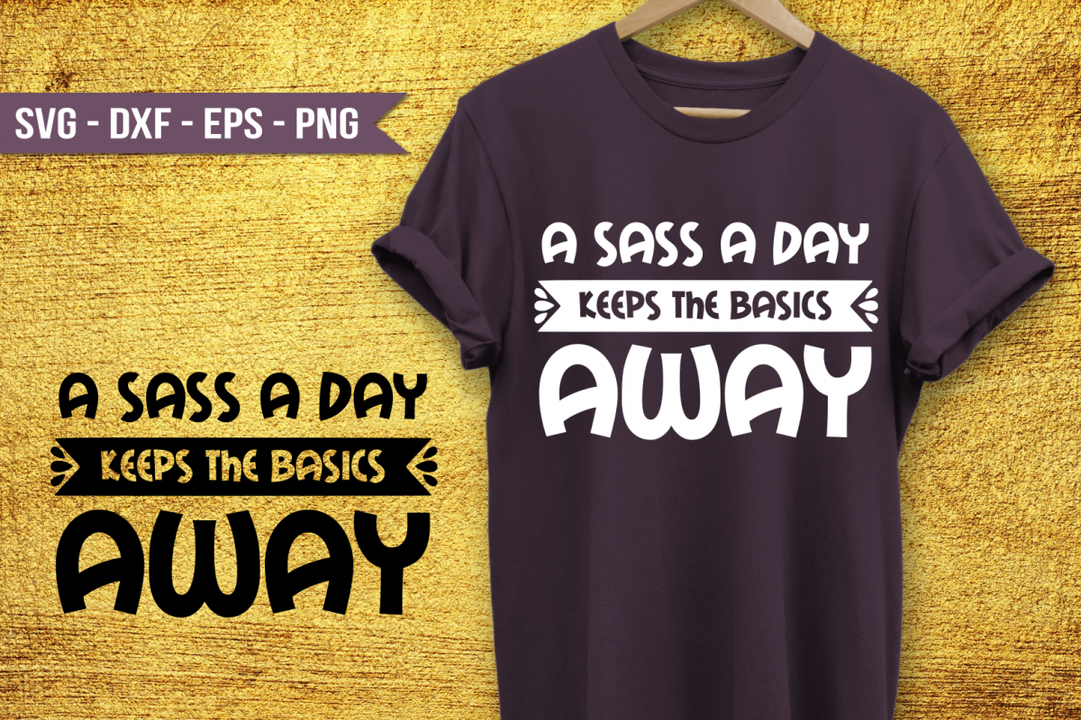 A sass a day keeps the basics away SVG example image 1