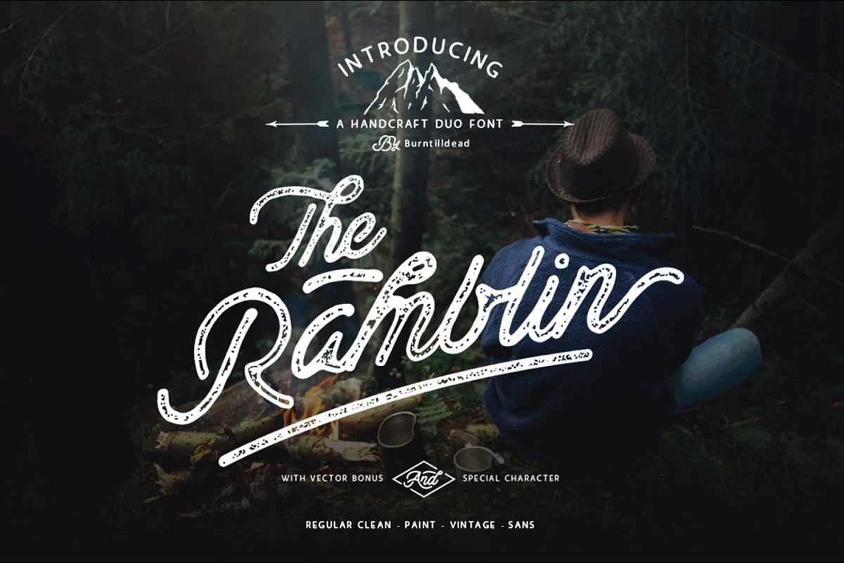 Ramblin Font Duo (15% OFF) example image 1