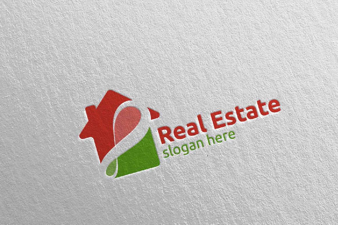 Real Estate Infinity Logo Design 40 example image 1