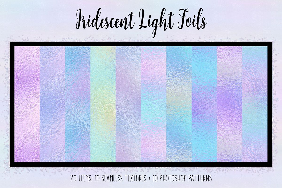 Iridescent Light Foils example image 1