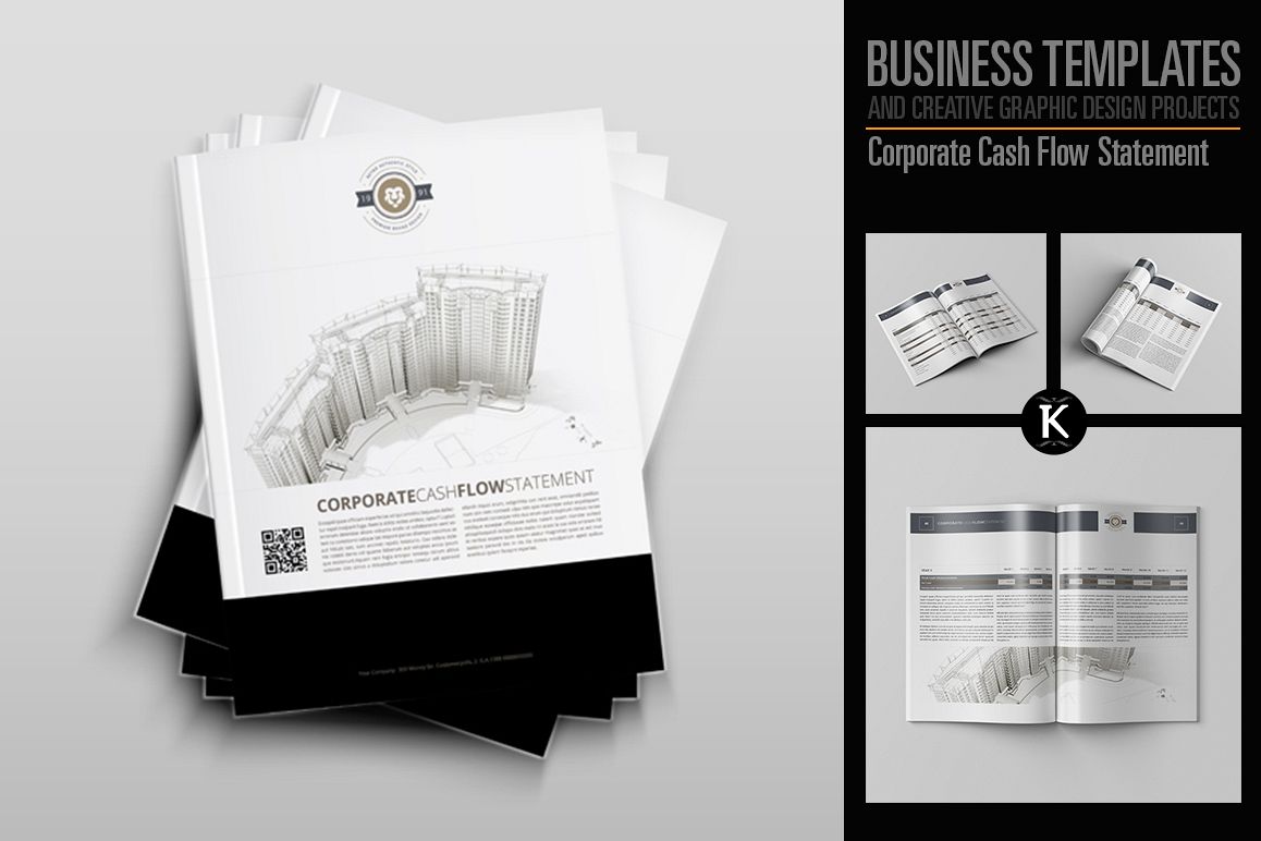 Corporate Cash Flow Statement example image 1