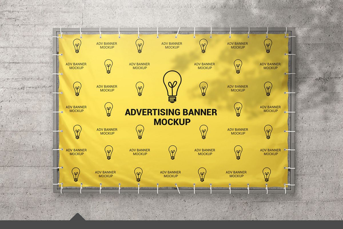 Advertising Banner Mockup example image 1