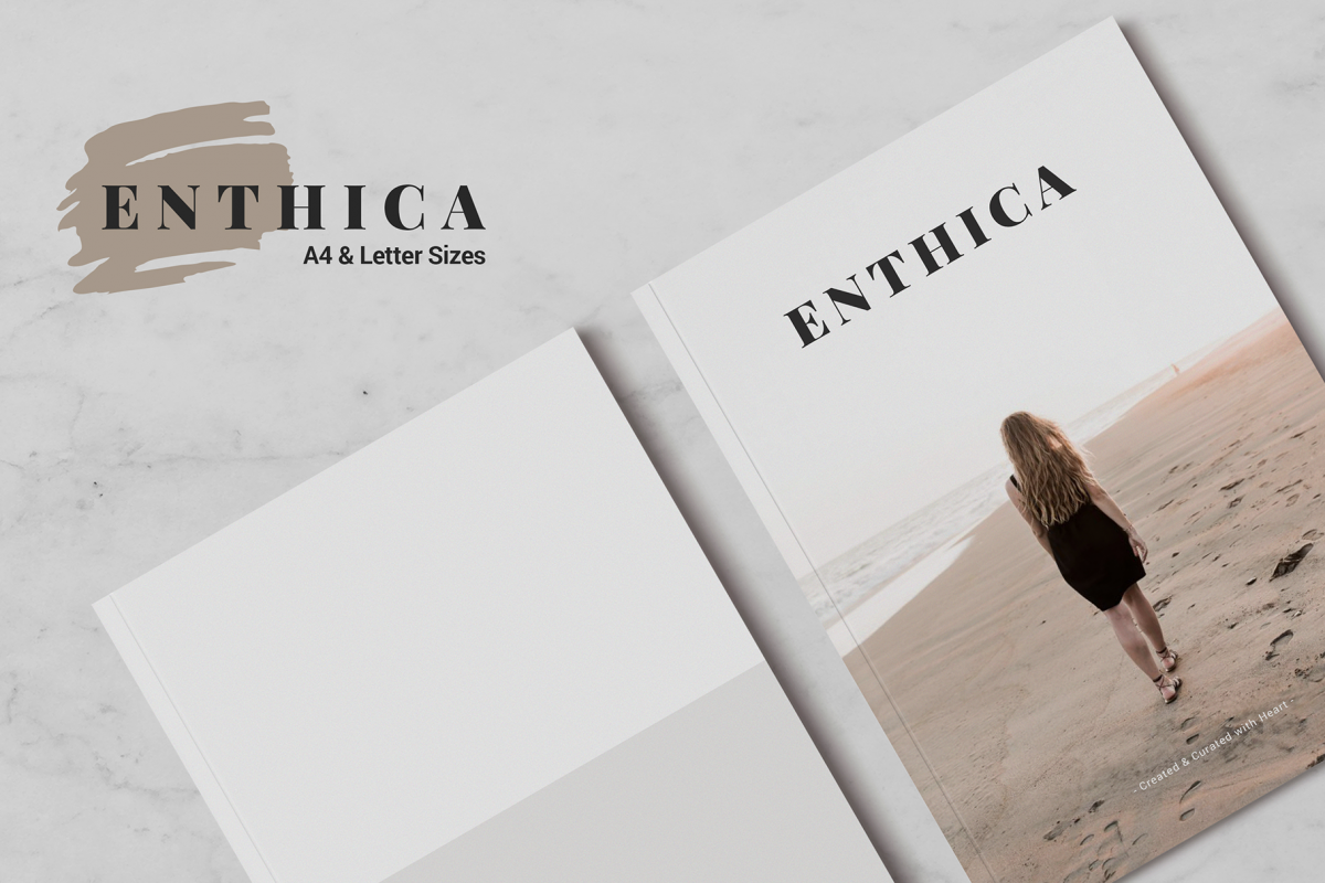 ENTHICA Brochure Templates example image 1
