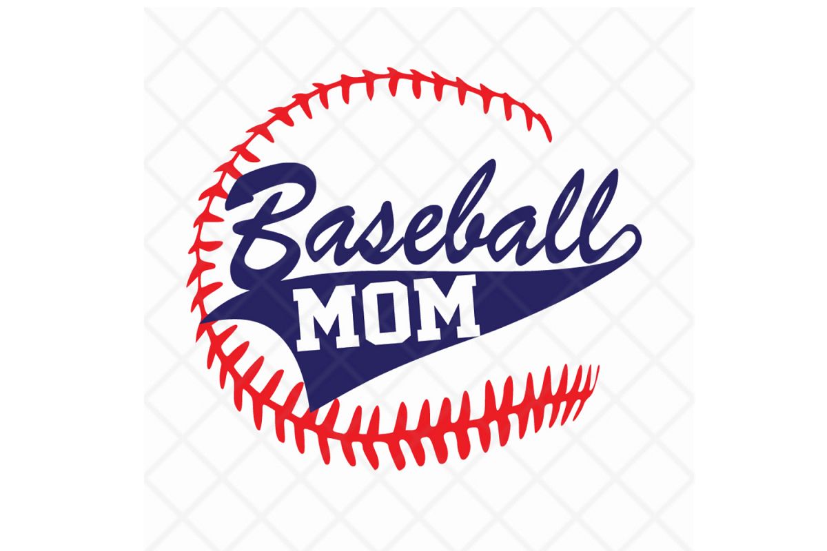 Baseball Mom,SVG Cut File,Baseball svg example image 1