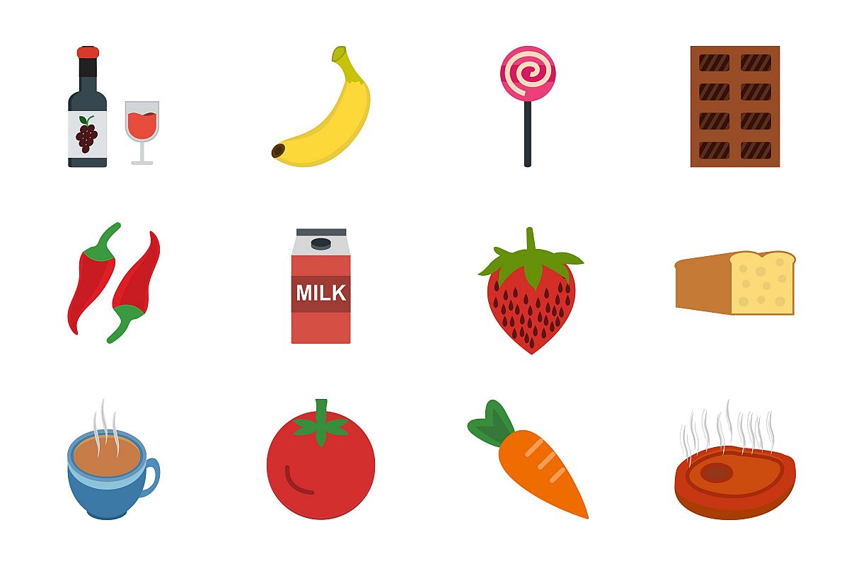 Set Of Food Icons example image 1