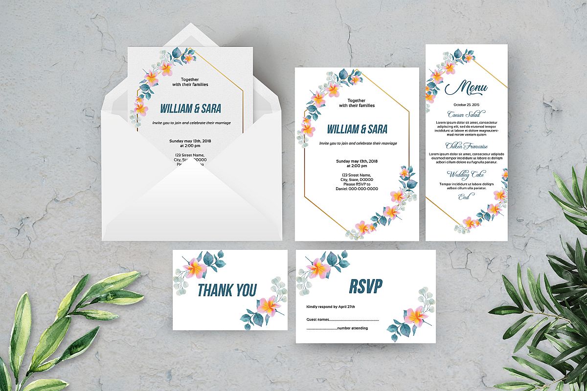 Wedding Invitation Suite example image 1