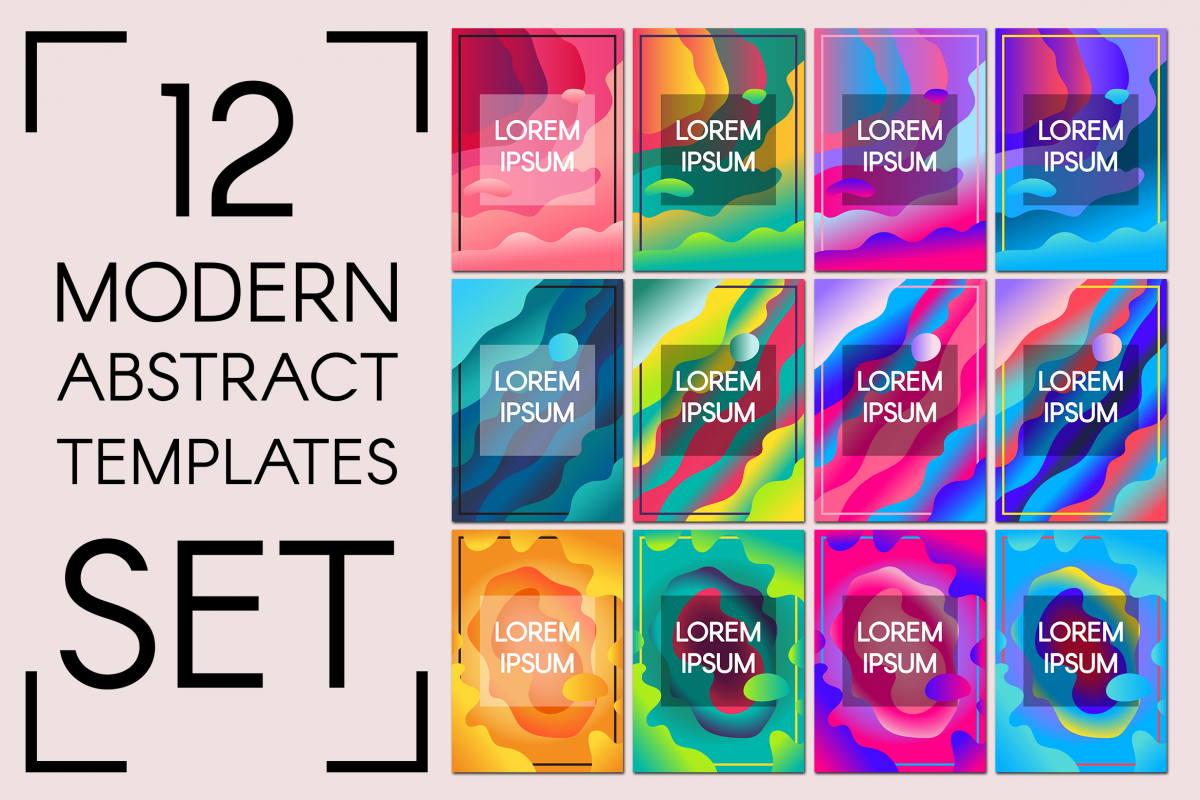 Modern Banner Templates Set example image 1