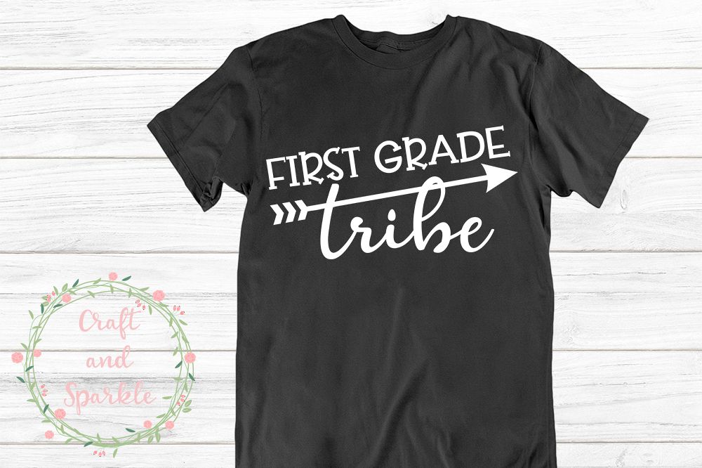 First Grade Tribe - Teacher Tribe svg example image 1