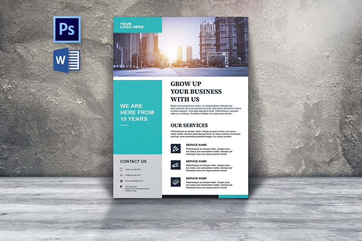 Business Flyer Template example image 1