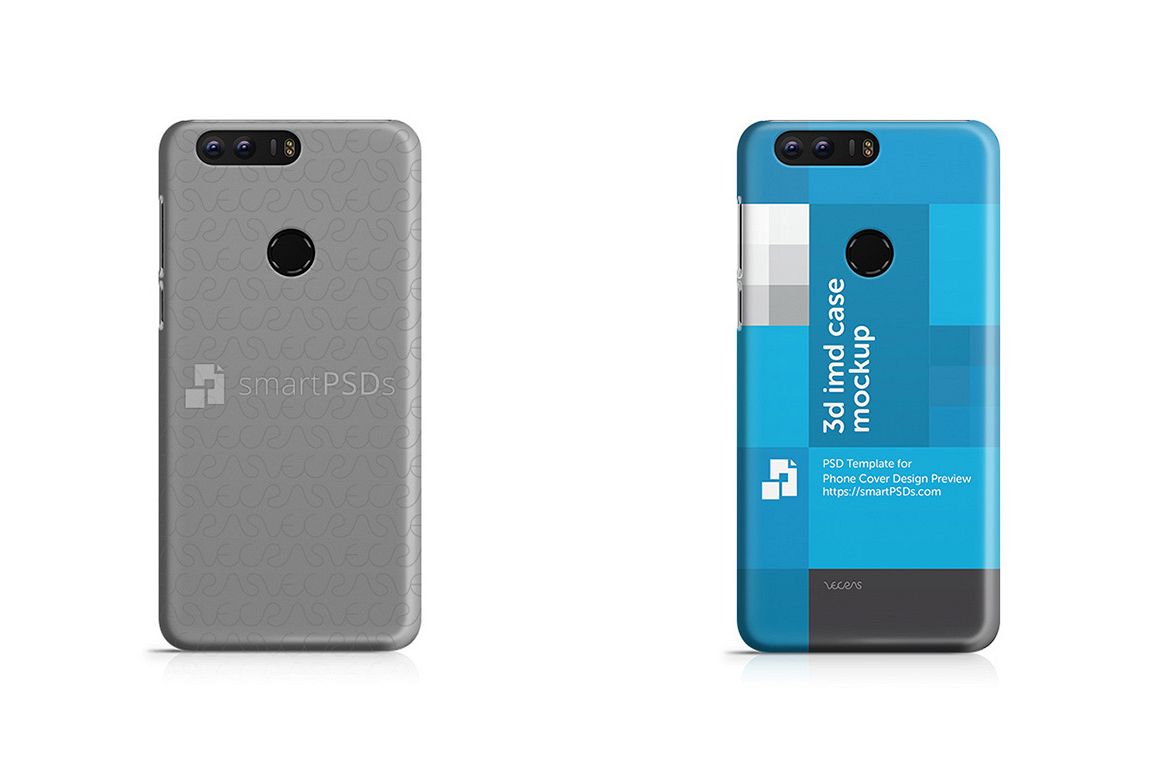 Huawei Honor 8 3d IMD Mobile Case Design mockup 2016 example image 1