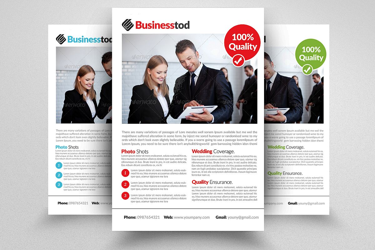 Business Analyst Flyer Template example image 1