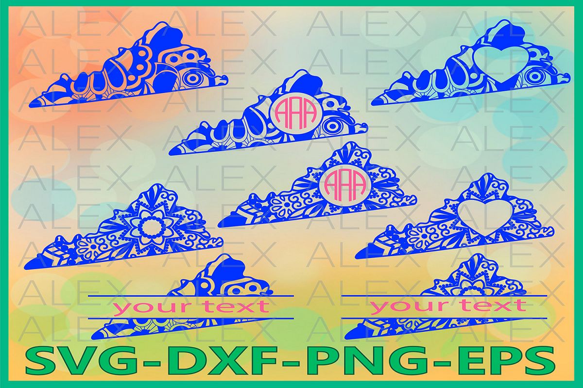 Virginia State SVG, Virginia Mandala SVG, Zentangle svg example image 1