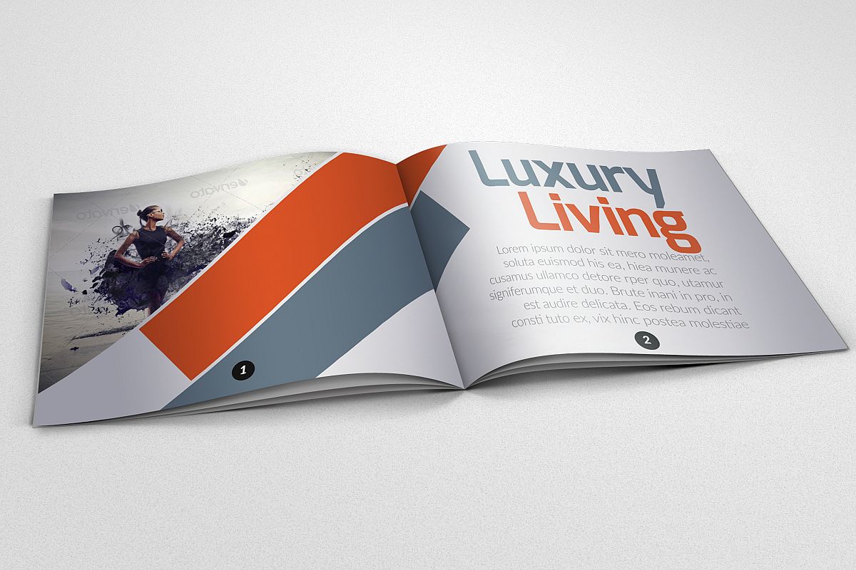 20 Pages Catalogue Business Bifold Brochure example image 1