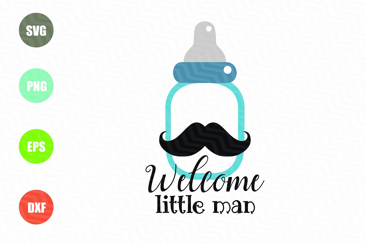 Welcome Little Man SVG example image 1