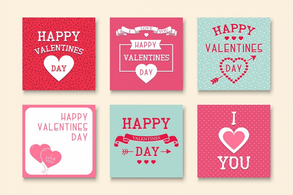Greeting Valentine Cards. example image 1