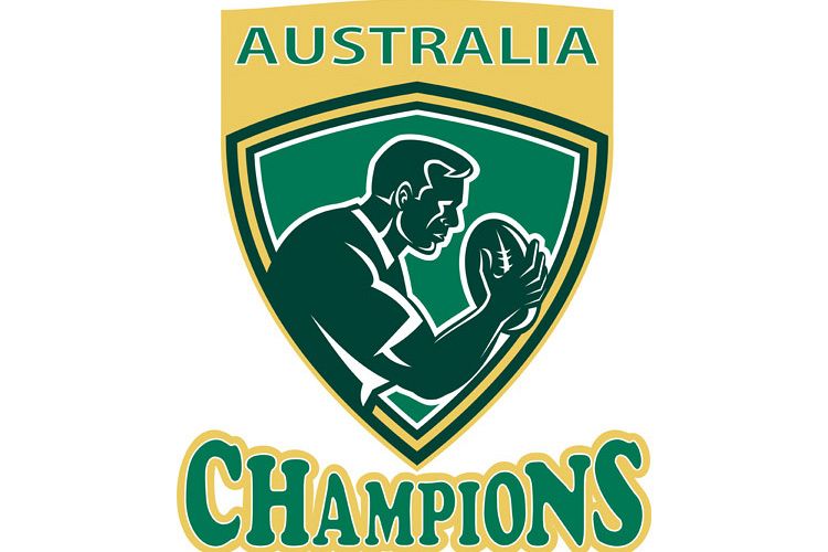 Rugby player Australia Champions shield example image 1