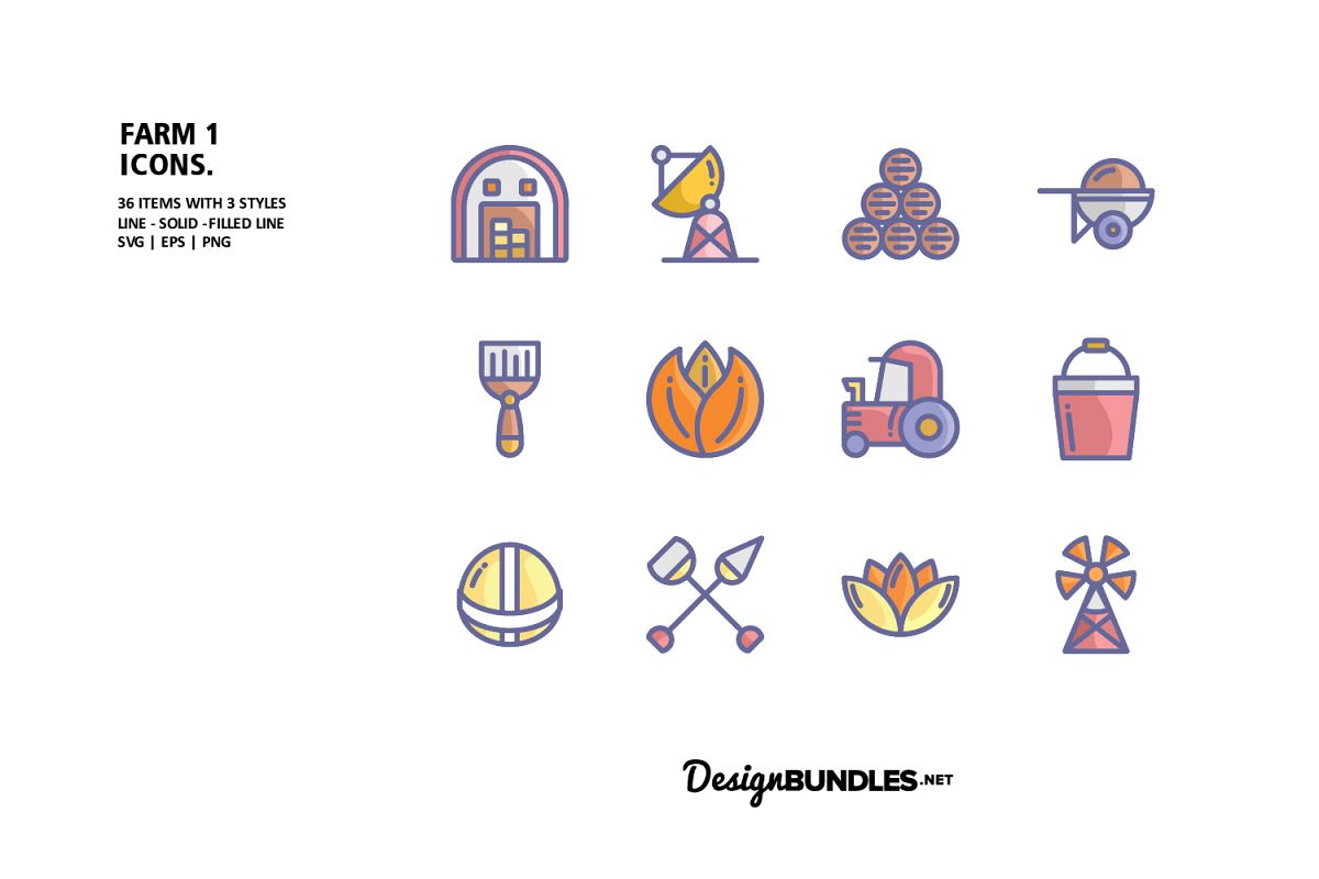 Farm 1 Icons example image 1