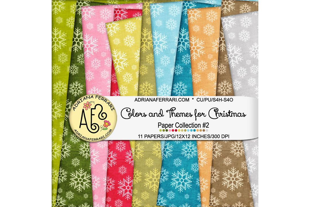 Colors and Themes for Christmas Papers 2 example image 1