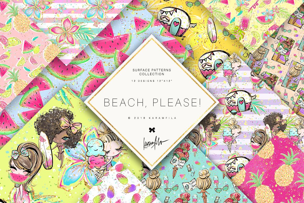 Beach Patterns example image 1