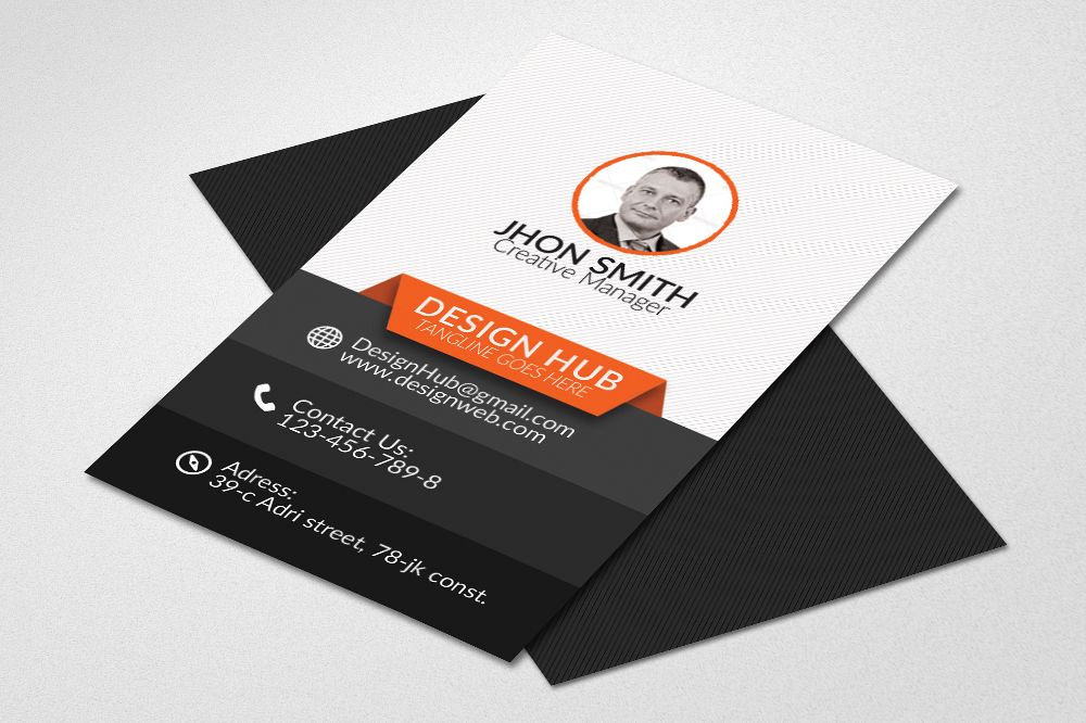 Vertical Business Cards example image 1