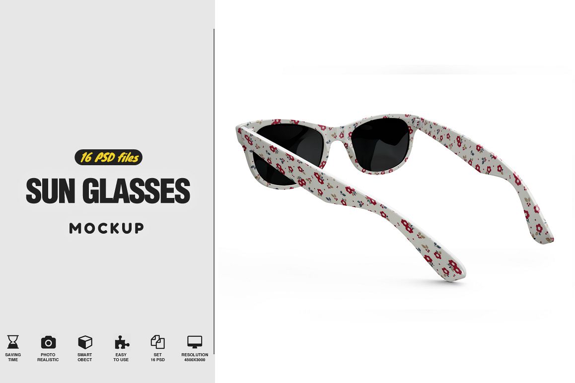 Sun Glasses Mockup example image 1