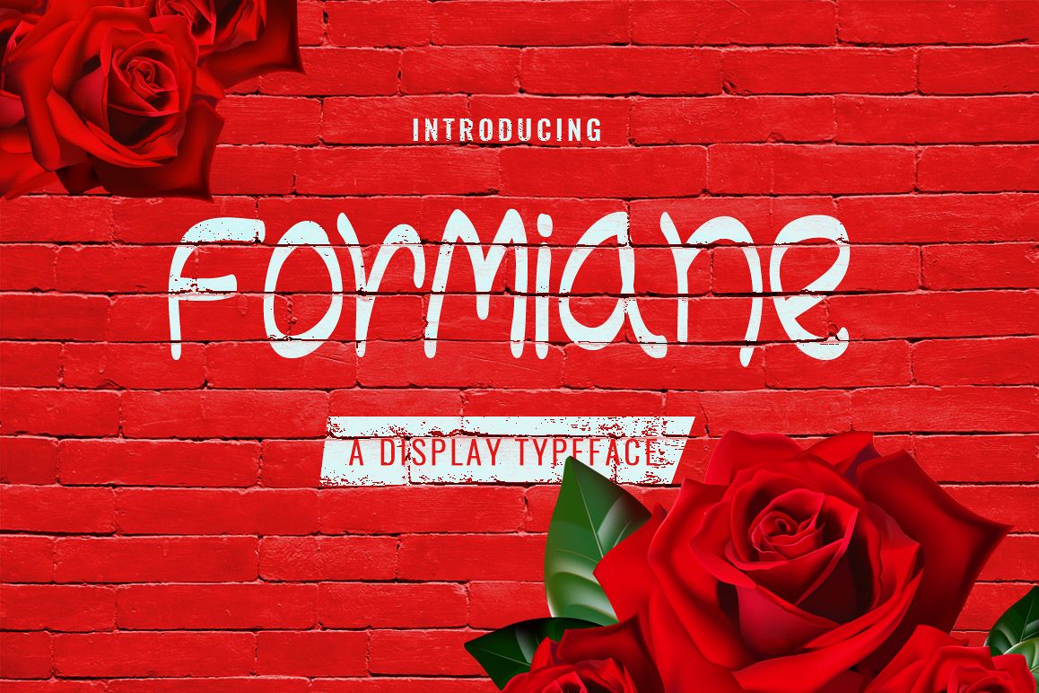 Formiane Typeface example image 1