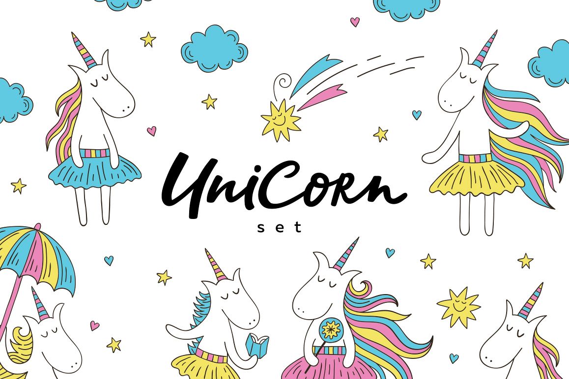 Unicorn set example image 1