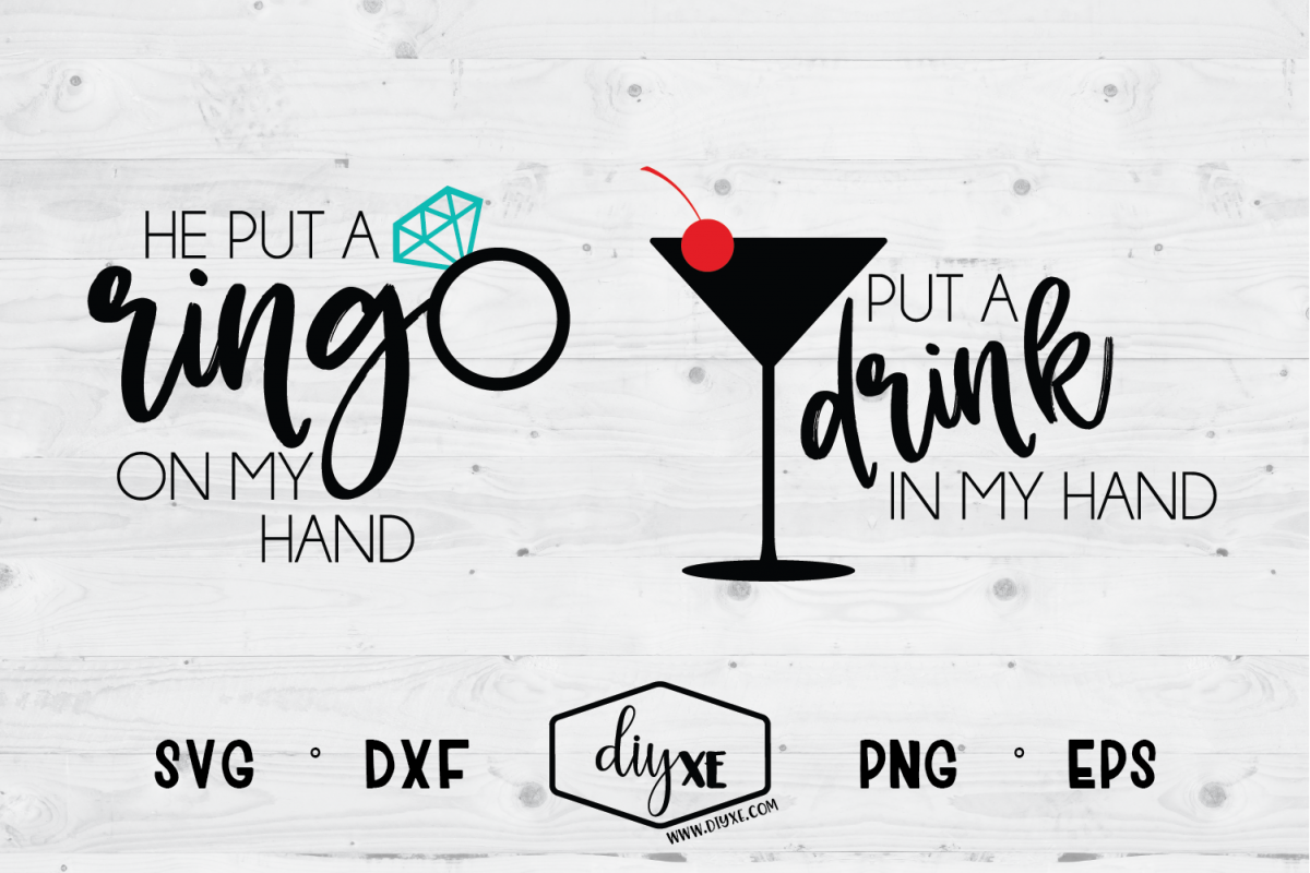 He Put A Ring On My Hand - Put A Drink In My Hand example image 1