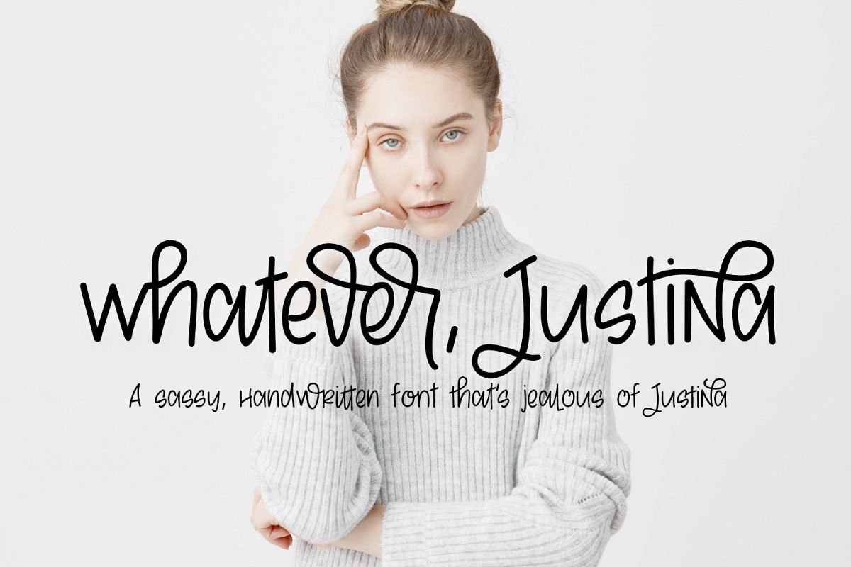 Whatever, Justina example image 1