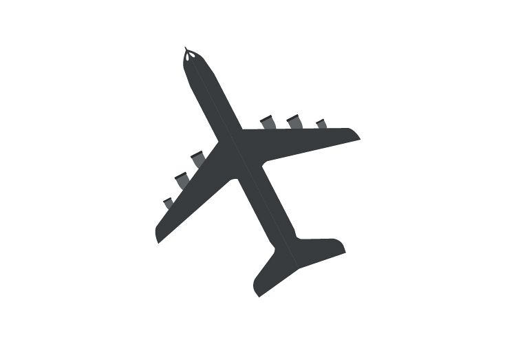 Plane icon example image 1