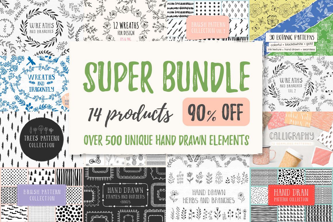 SUPER SALE Bundle - 90% off! example image 1