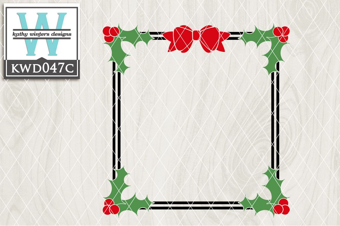 Christmas Cutting File KWD047C example image 1