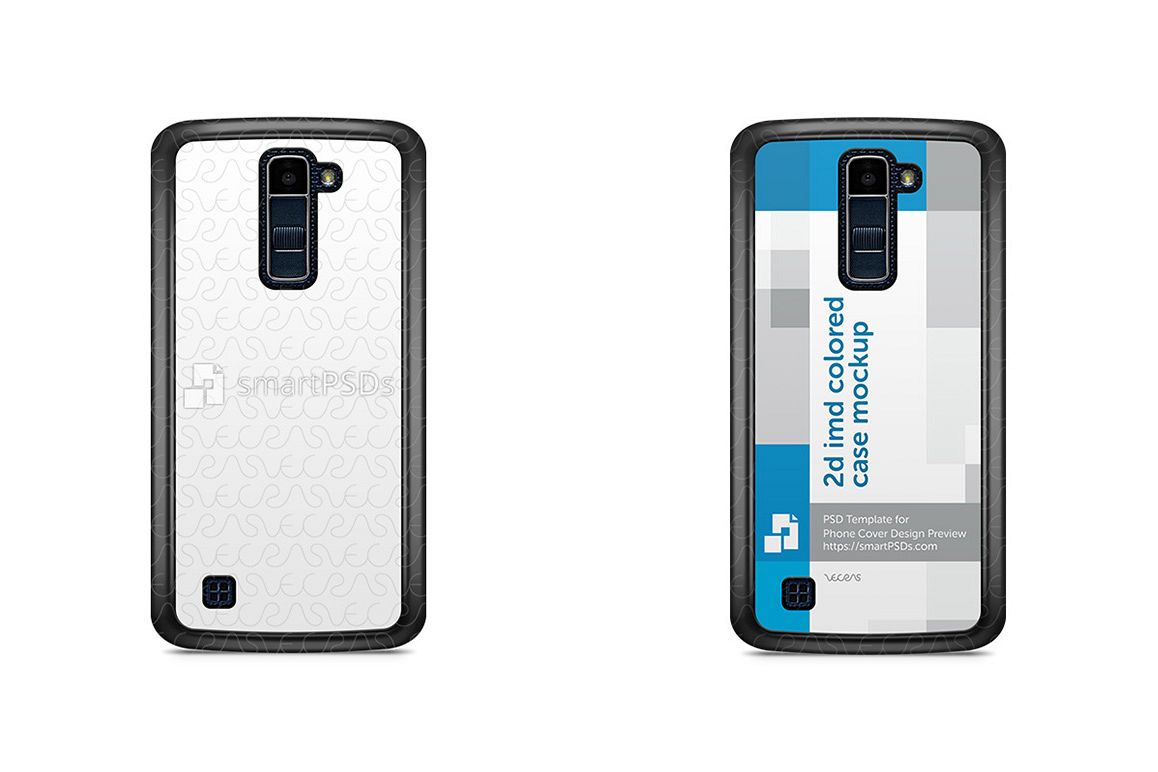 LG K10 2d IMD Colored Mobile Case Design Mockup 2016 example image 1
