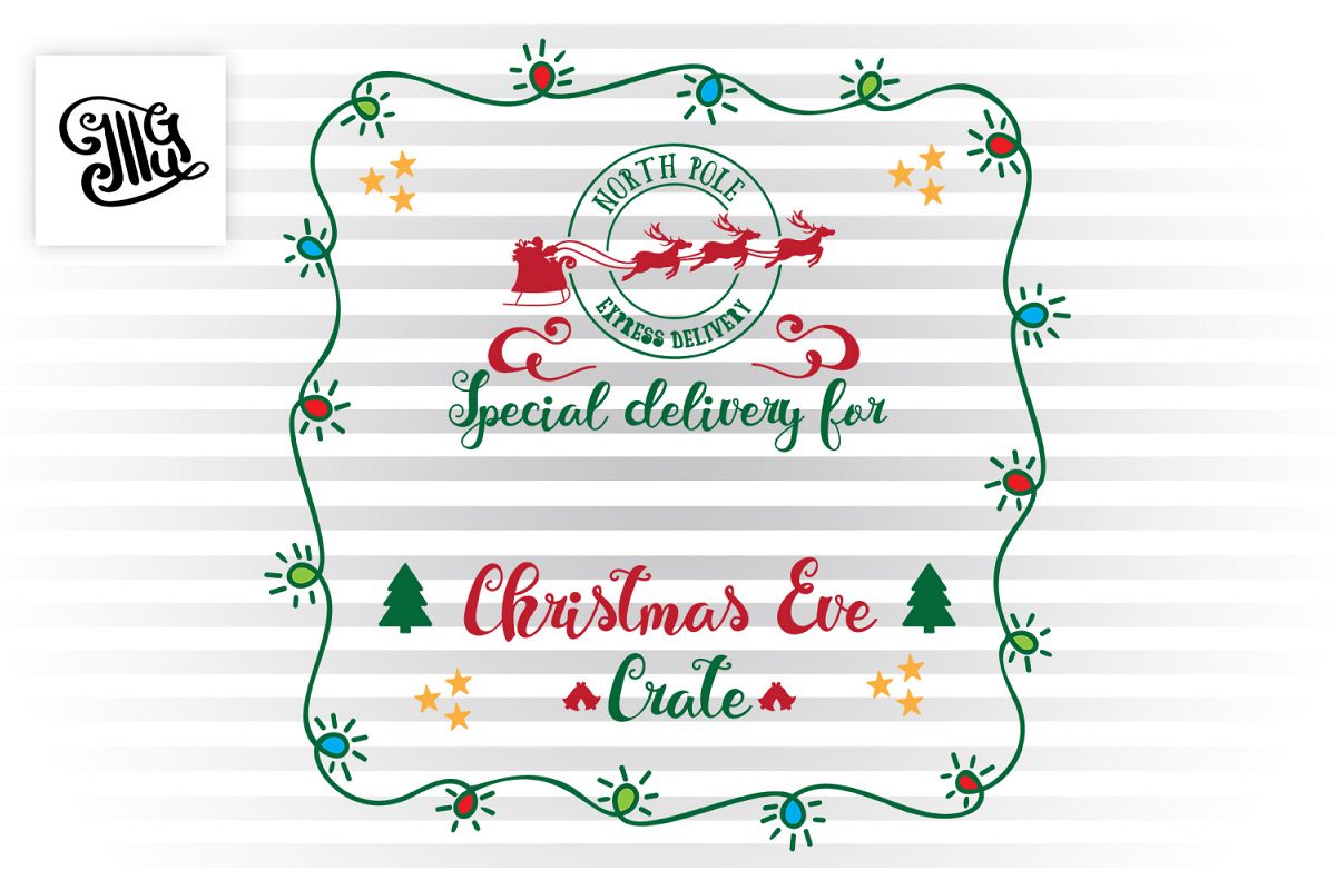 Christmas Eve Crate design example image 1