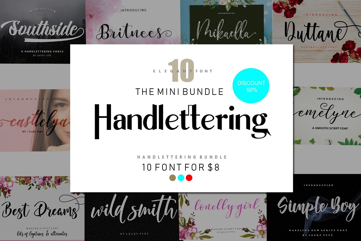 Mini Bundle Handlettering example image 1