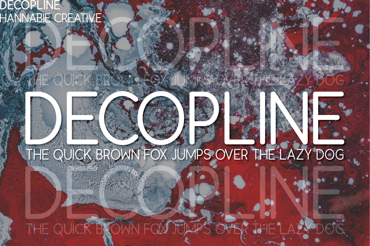 Decopline Sans Serif example image 1