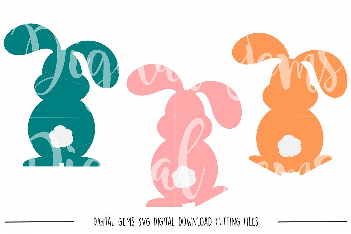 Rabbit SVG / PNG / EPS / DXF Files example image 1