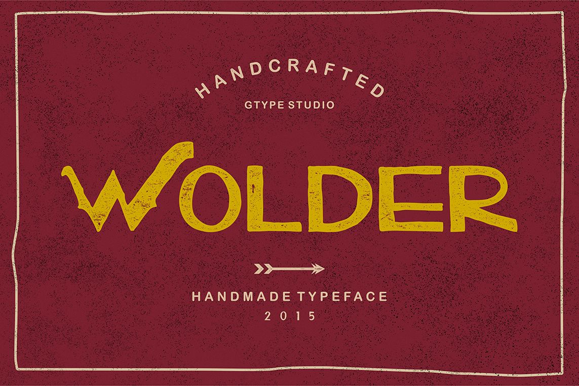 Wolder Typeface example image 1