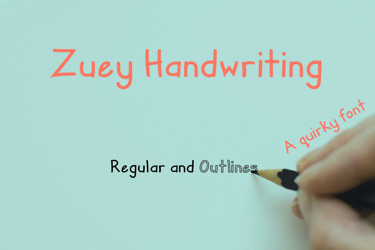 Zuey Handwriting example image 1