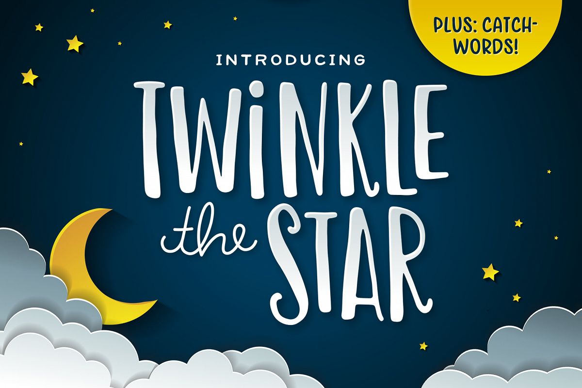 Twinkle the Star Font example image 1