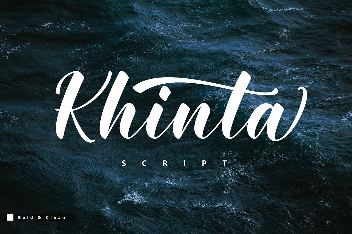 Khinta Script example image 1