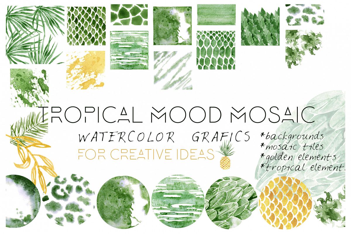 Tropical Mood Mosaic example image 1
