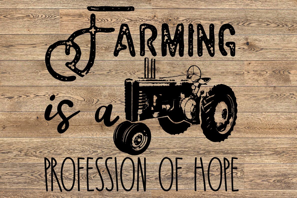 Farm Tractor SVG Father's Day dad boy 1638 example image 1