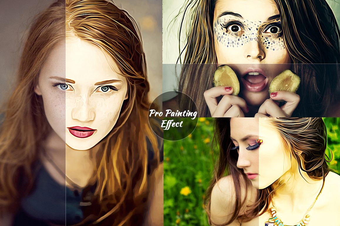 Creative Oil Paint Photoshop Action example image 1