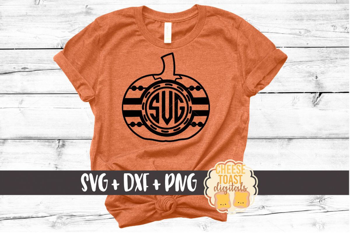 Download Monogram Pumpkin Frame - Fall SVG File - Monogram SVG ...