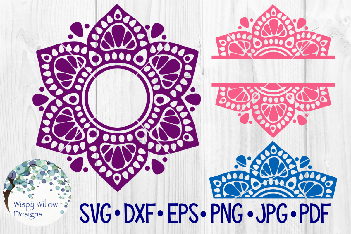 Free Free Mandala Half Svg 624 SVG PNG EPS DXF File