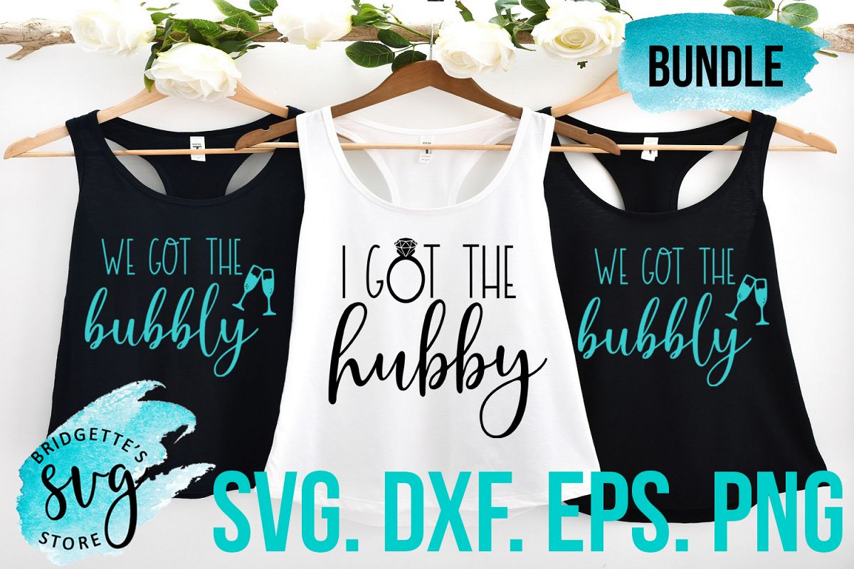 Bachelorette Bundle SVG DXF PNG EPS File example image 1